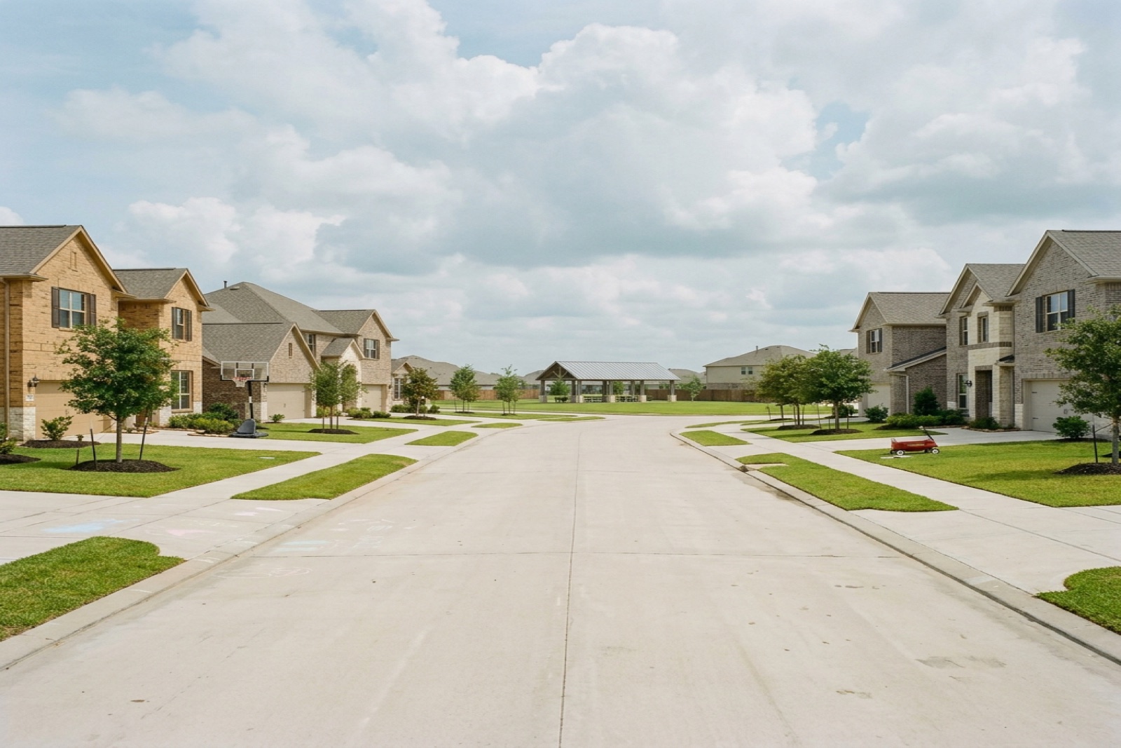 New construction home in a Katy, Texas master-planned community