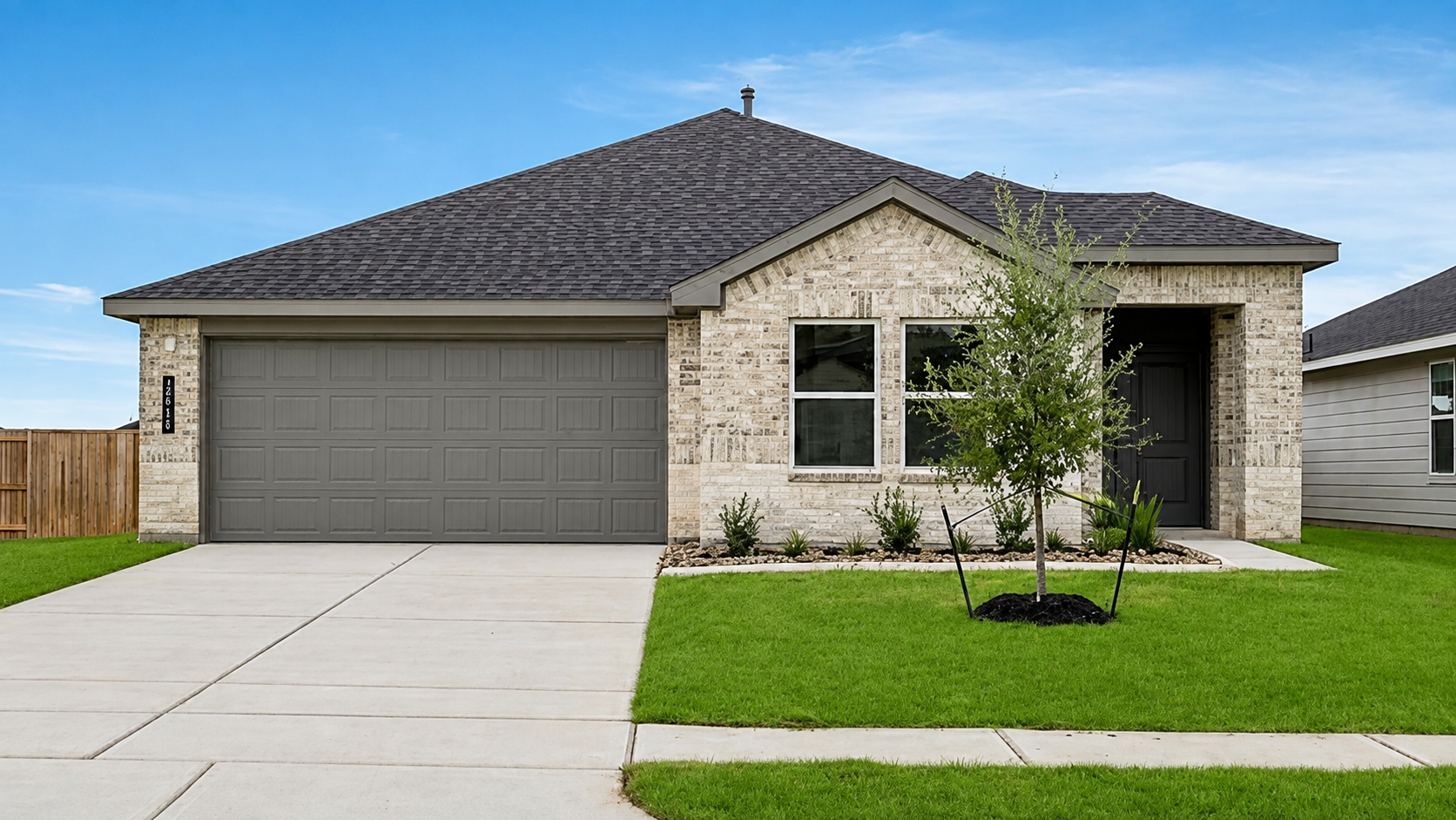 Camden floor plan by D.R. Horton, a 3-bed 2-bath single-story home in Grand Pines, Magnolia, Texas