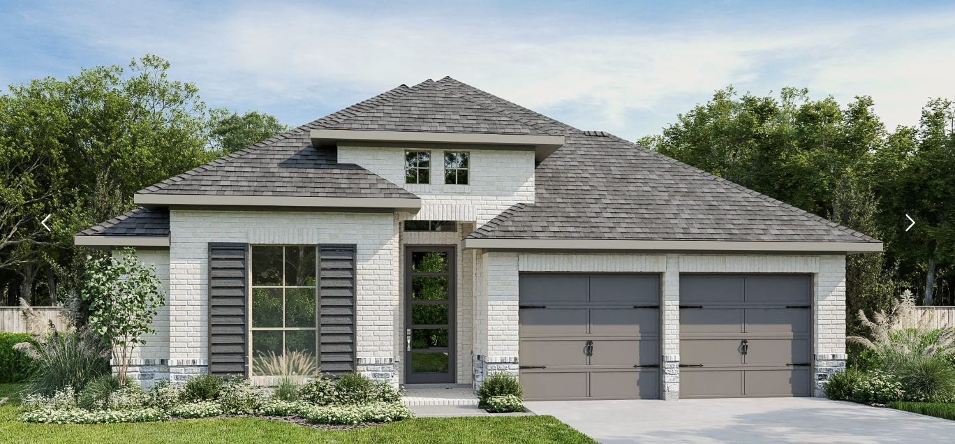 Candela 50 floor plan by Perry Homes, a 4-bed 3-bath single-story home in Candela, Richmond, Texas