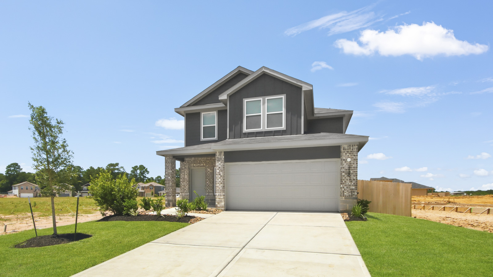Hanna floor plan by D.R. Horton, a 4-bed 2.5-bath two-story home in Maple Woods, Hockley, Texas